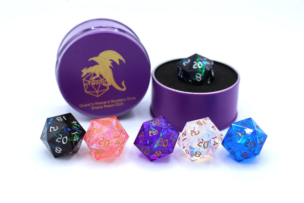 Quest's Reward Mystery D20 - Sharp Resin