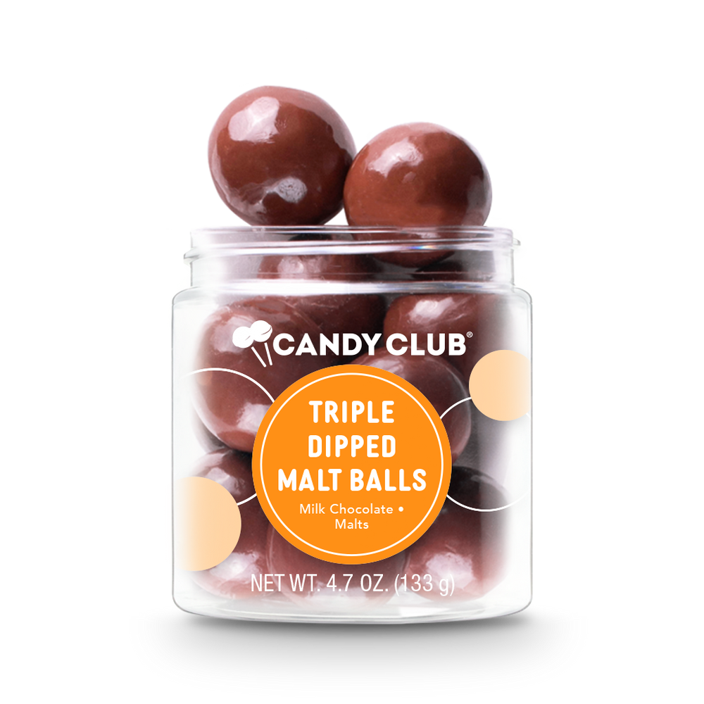 Gourmet Candy - Triple-Dipped Chocolate Malt Balls
