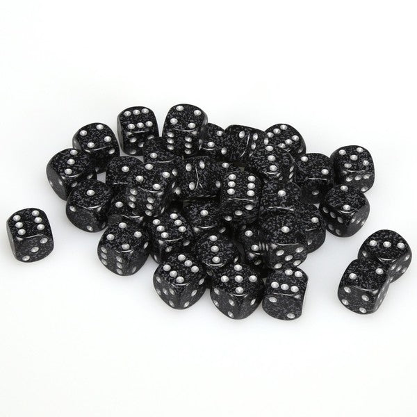 D6 Dice Block: Speckled Ninja - 12mm (36)