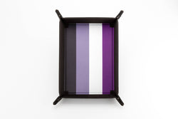 Dice Tray: Pride Flag - Asexual