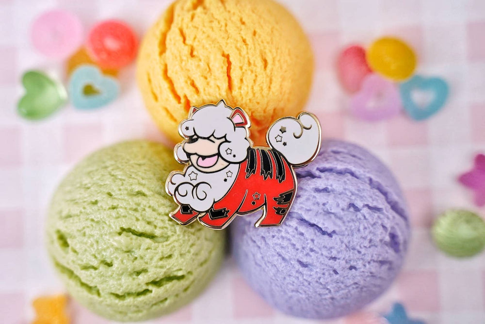 Pokemon Enamel Pin - Growlithe Hisuian