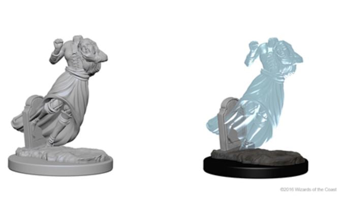Dungeons & Dragons: Unpainted Miniatures - Ghost & Banshee (W1)