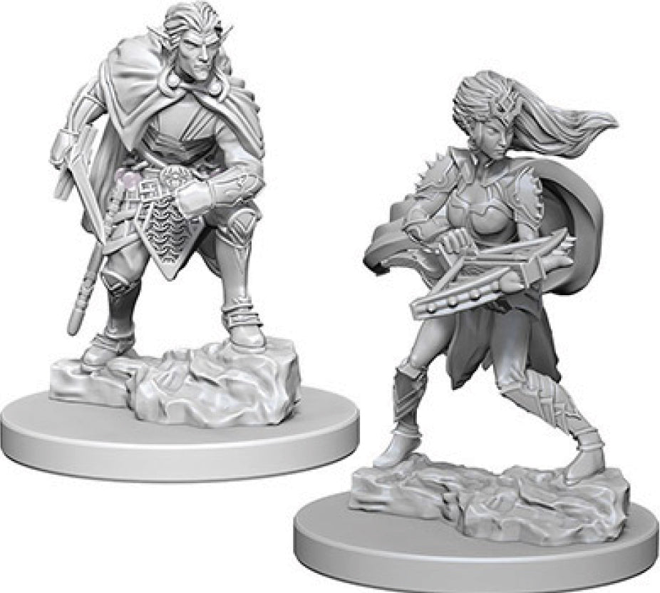 Dungeons & Dragons: Unpainted Miniatures - Drow (W4)