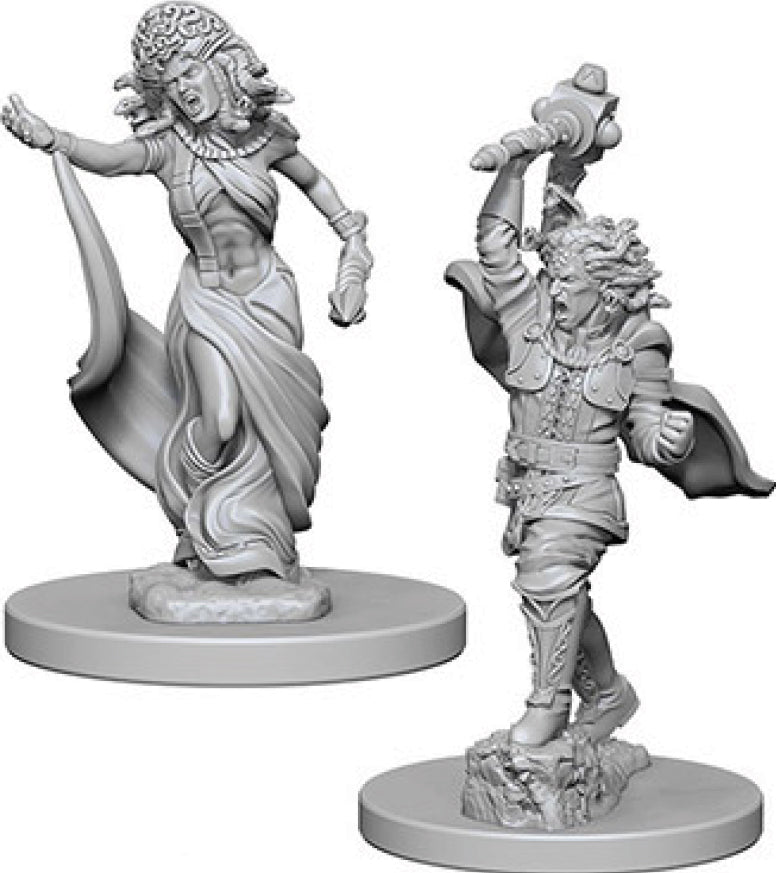 Dungeons & Dragons: Unpainted Miniatures - Medusas (W4)