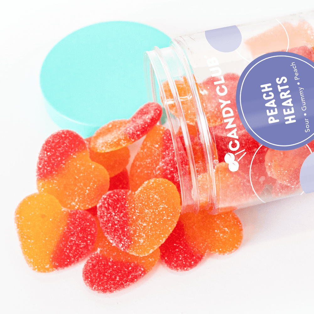 Gourmet Candy - Peach Heart Gummies