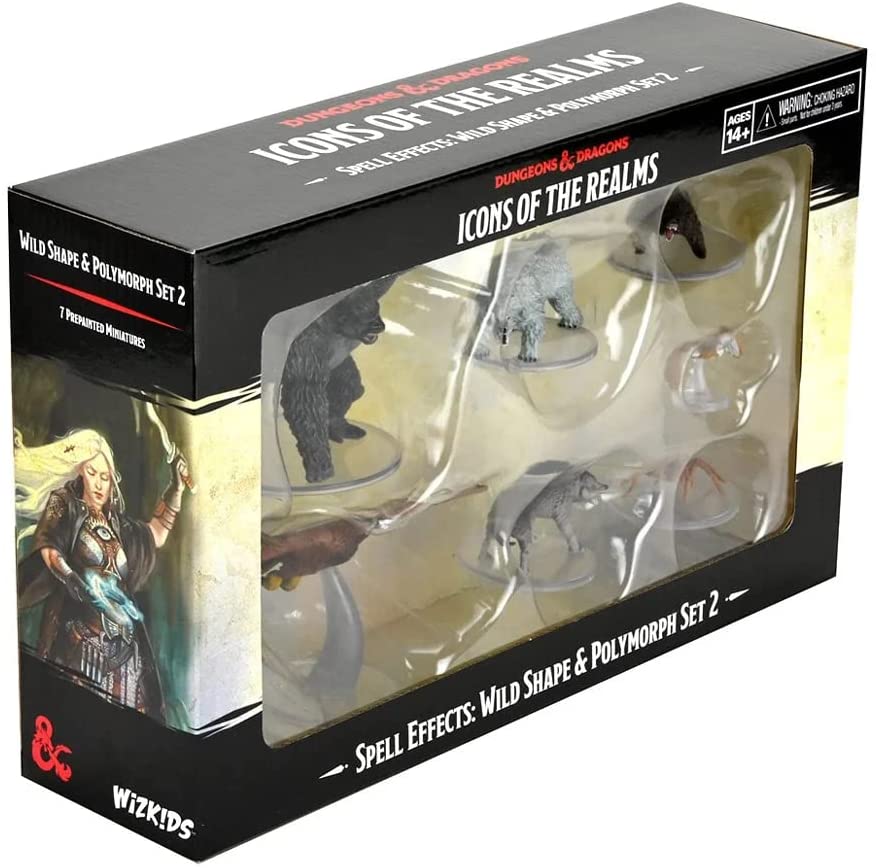 Dungeons & Dragons: Painted Miniature Set - Wild Shape & Polymorph #2