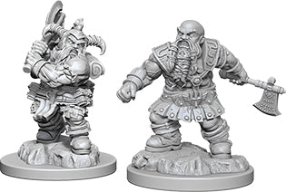 Dungeons & Dragons: Unpainted Miniatures - Dwarf Barbarian Male (W6)