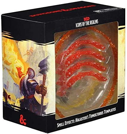 Dungeons & Dragons: Painted Miniature Set - Spell Effects - Halaster's Tumultuous Templates