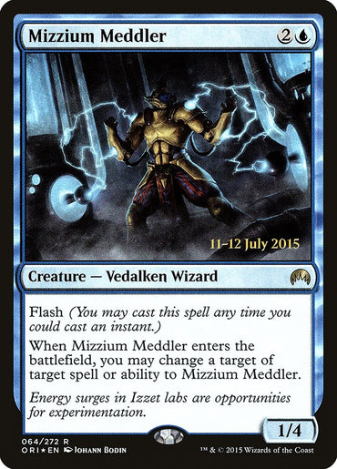 Mizzium Meddler [Magic Origins Prerelease Promos]