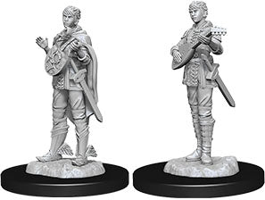 Dungeons & Dragons: Unpainted Miniatures - Half-Elf Bard Female (W7)