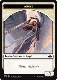 Angel (002) // Illusion (005) Double-Sided Token [Modern Horizons Tokens]