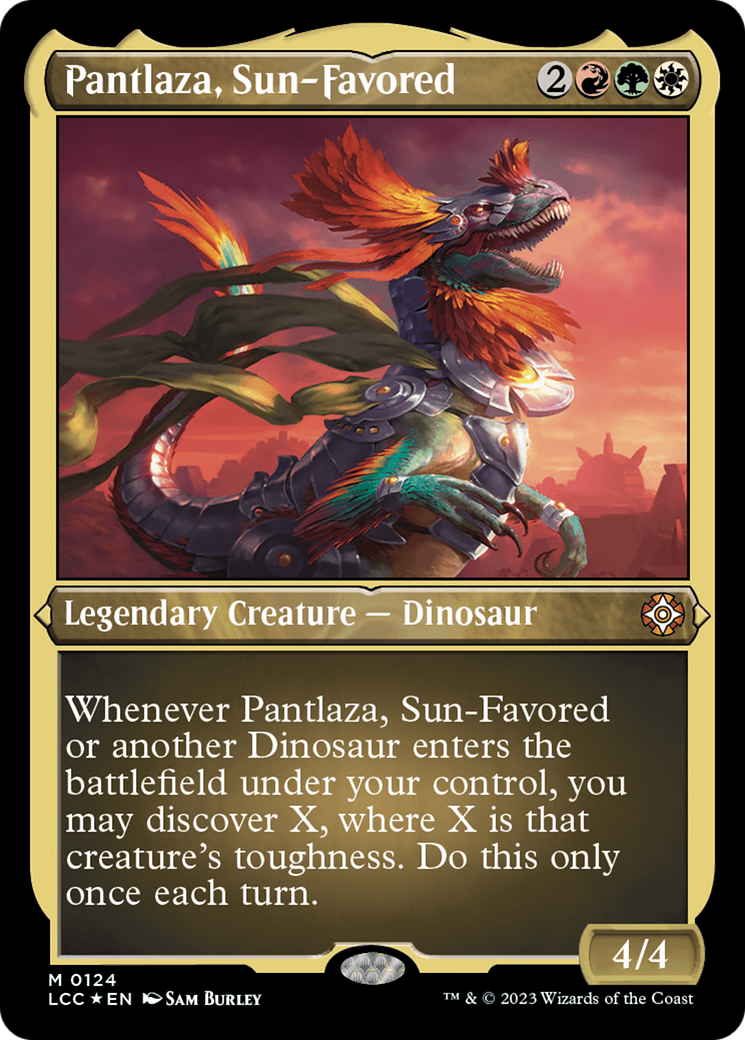 Pantlaza, Sun-Favored (Display Commander) [The Lost Caverns of Ixalan Commander]