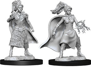Dungeons & Dragons: Unpainted Miniatures - Human Sorcerer Female (W10)