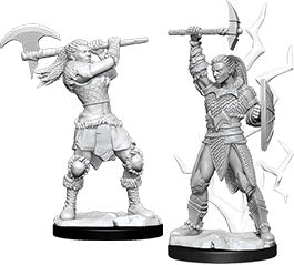 Dungeons & Dragons: Unpainted Miniatures - Goliath Barbarian Female (W10)
