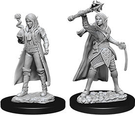 Dungeons & Dragons: Unpainted Miniatures - Elf Cleric Female (W10)