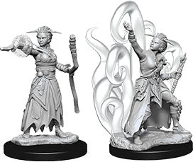 Dungeons & Dragons: Unpainted Miniatures - Human Warlock Female (W10)