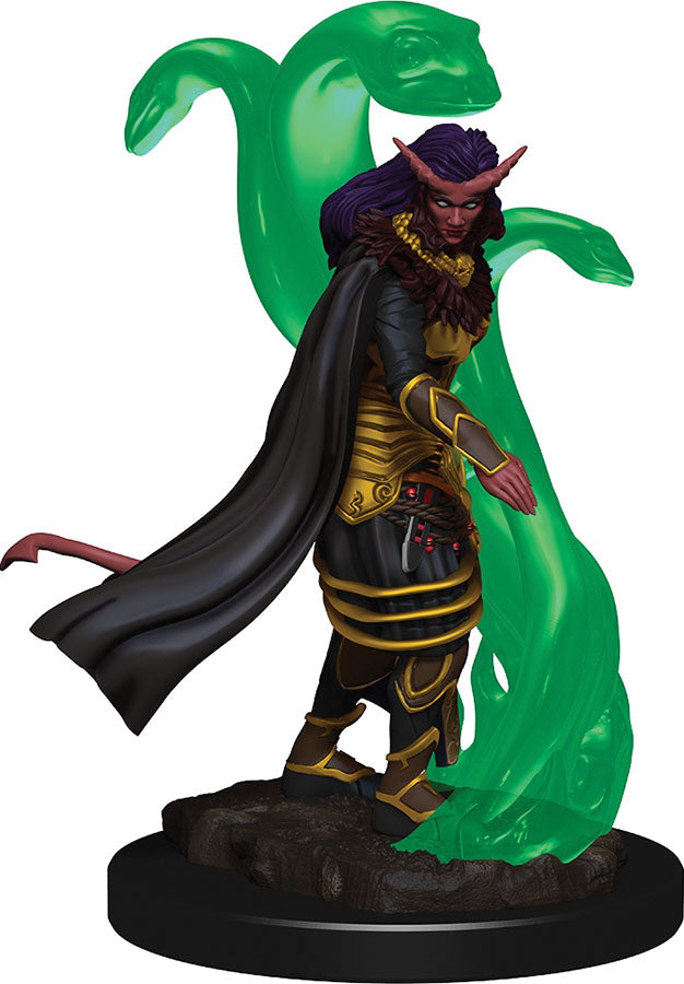 Dungeons & Dragons: Painted Miniatures - Tiefling Sorcerer Female (W1)
