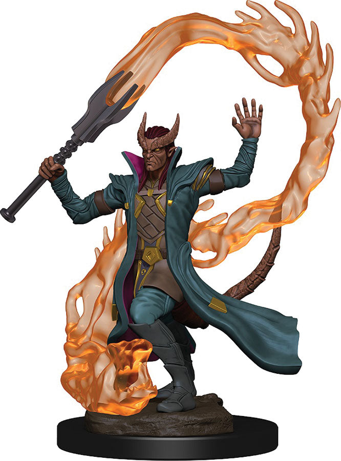 Dungeons & Dragons: Painted Miniatures - Tiefling Sorcerer Male (W1)