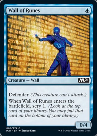 Wall of Runes [Core Set 2021]