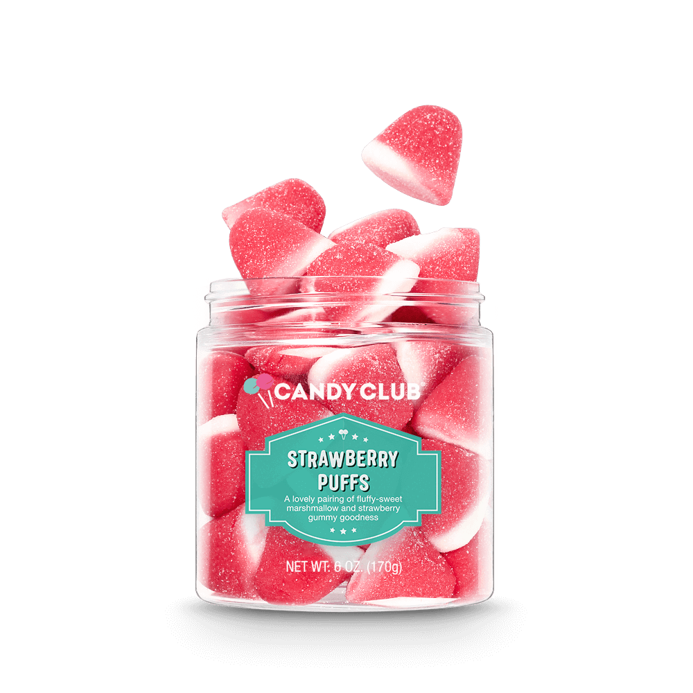 Gourmet Candy - Strawberry Puffs