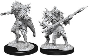 Dungeons & Dragons: Unpainted Miniatures - Sahuagin (W12)