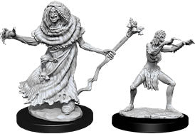 Dungeons & Dragons: Unpainted Miniatures - Sea Hag & Bheur Hag (W12)