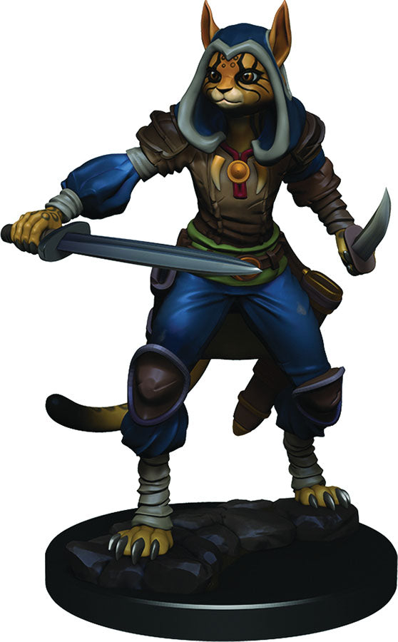 Dungeons & Dragons: Painted Miniatures - Tabaxi Rogue Female (W3)