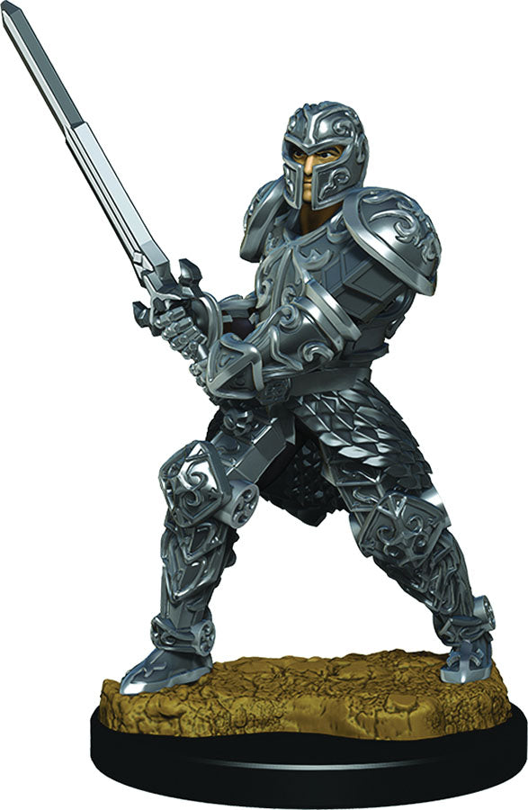 Dungeons & Dragons: Painted Miniatures - Human Fighter Male (W3)