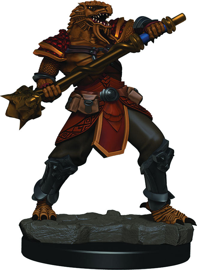Dungeons & Dragons: Painted Miniatures - Dragonborn Fighter Male (W3)