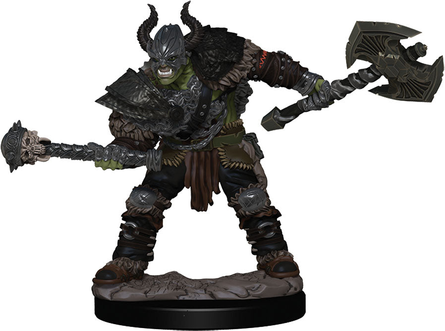 Pathfinder: Painted Miniatures - Half-Orc Barbarian Male (W1)