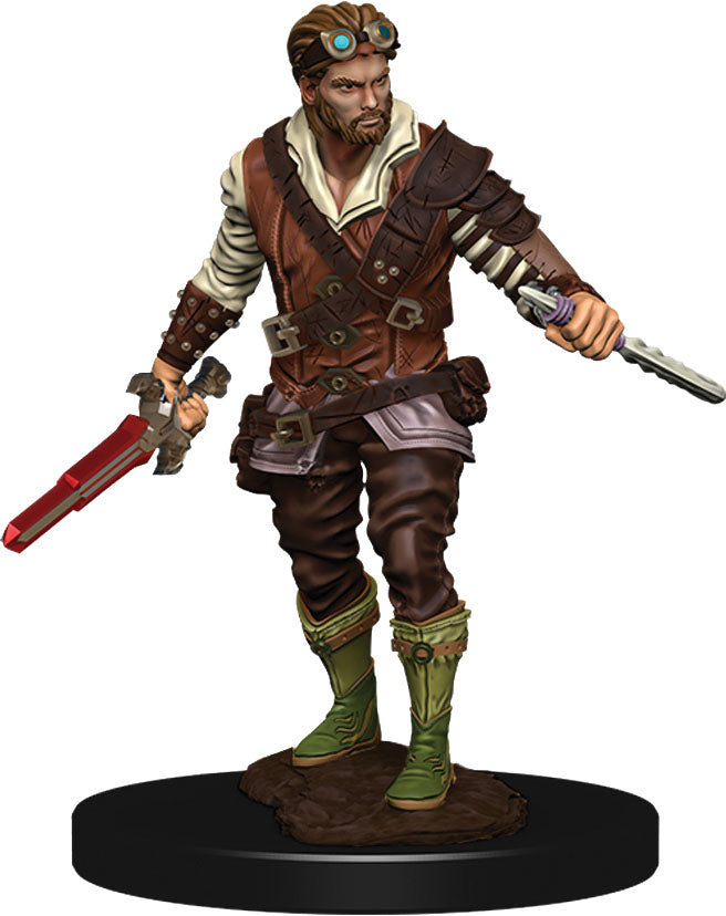 Dungeons & Dragons: Painted Miniatures - Human Rogue Male (W4)
