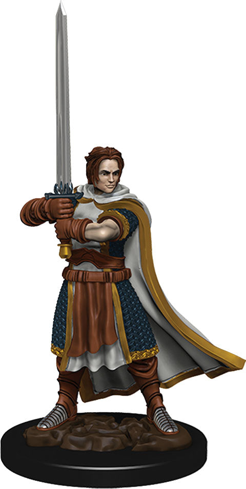 Dungeons & Dragons: Painted Miniatures - Human Cleric Male (W4)