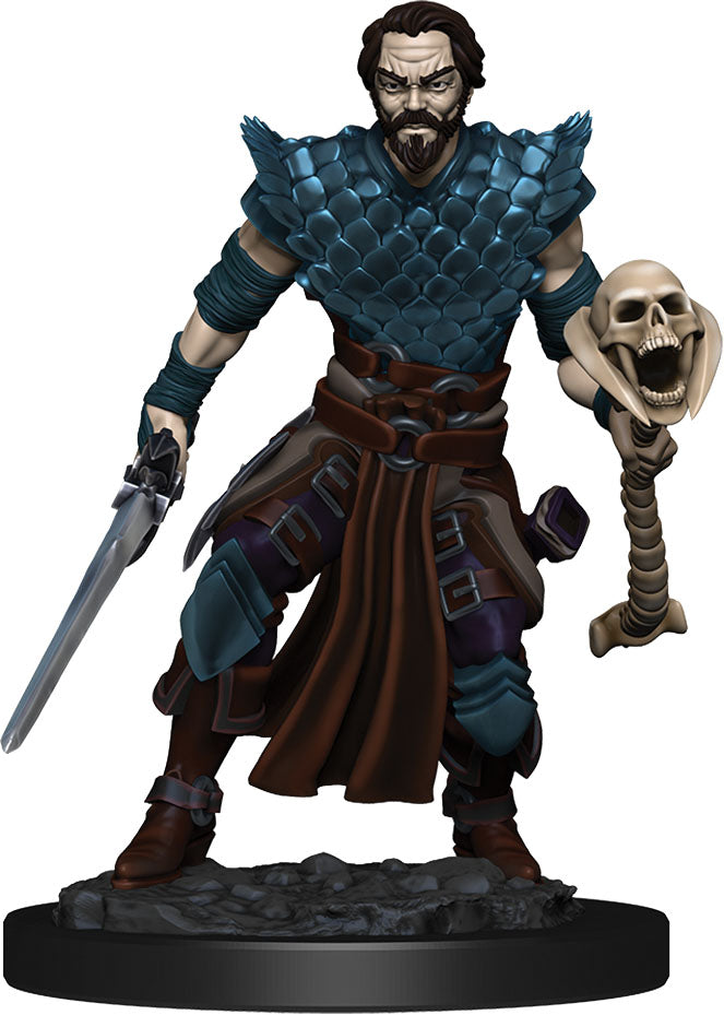 Dungeons & Dragons: Painted Miniatures - Human Warlock Male (W4)