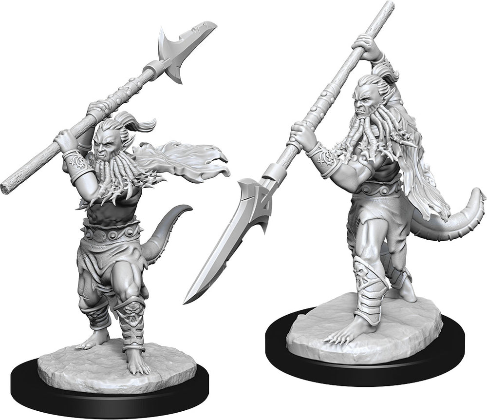 Dungeons & Dragons: Unpainted Miniatures - Bearded Devils (W13)