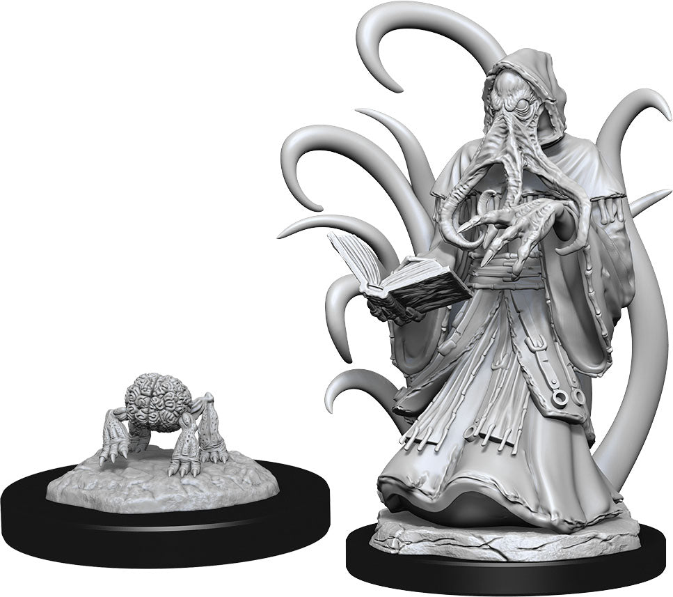 Dungeons & Dragons: Unpainted Miniatures - Alhoon & Intellect Devourers (W13)