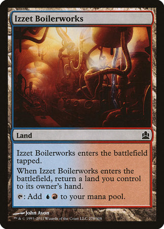 Izzet Boilerworks [Commander 2011]