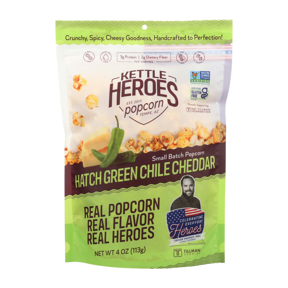 Hatch Green Chile Cheddar Popcorn - Snack Pack