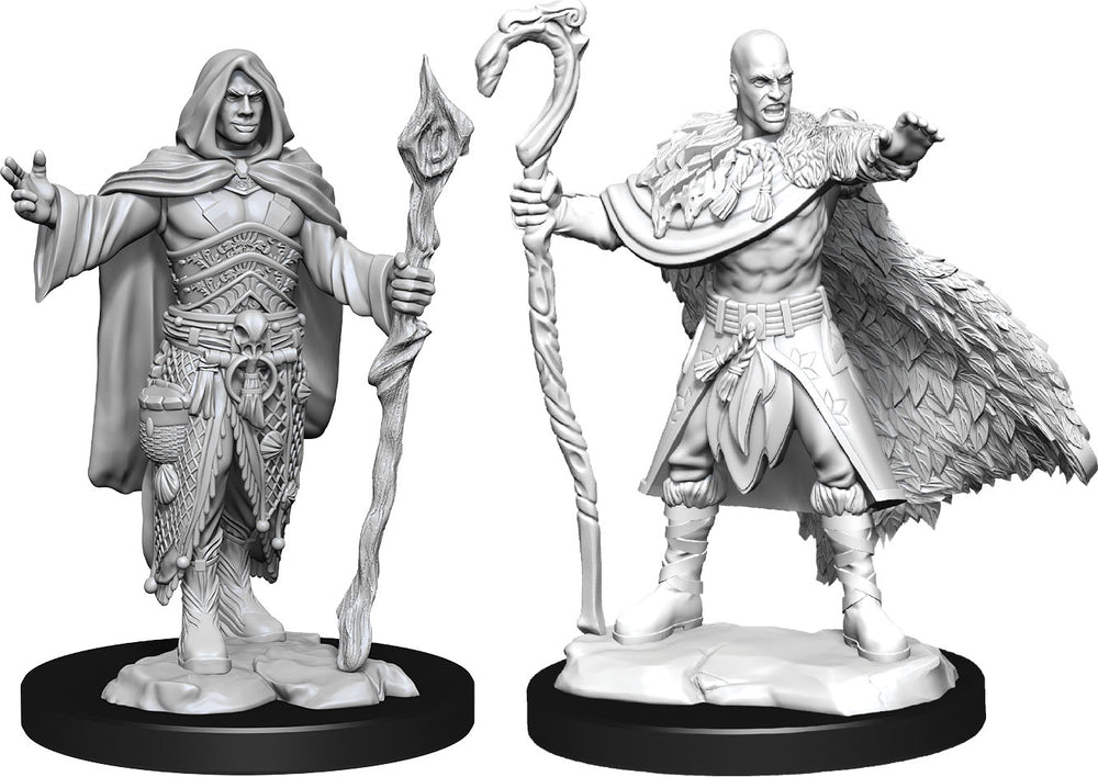 Dungeons & Dragons: Unpainted Miniatures - Human Druid Male (W14)