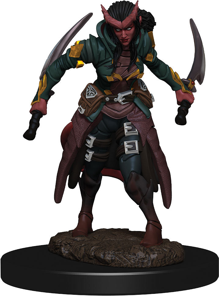 Dungeons & Dragons: Painted Miniatures - Tiefling Rogue Female (W6)