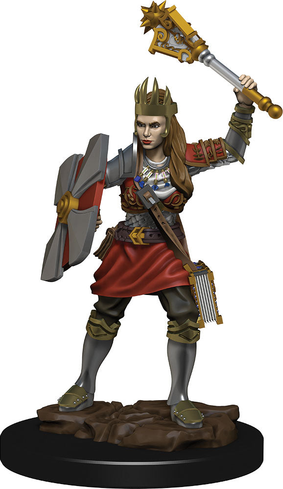 Dungeons & Dragons: Painted Miniatures - Human Cleric Female (W6)