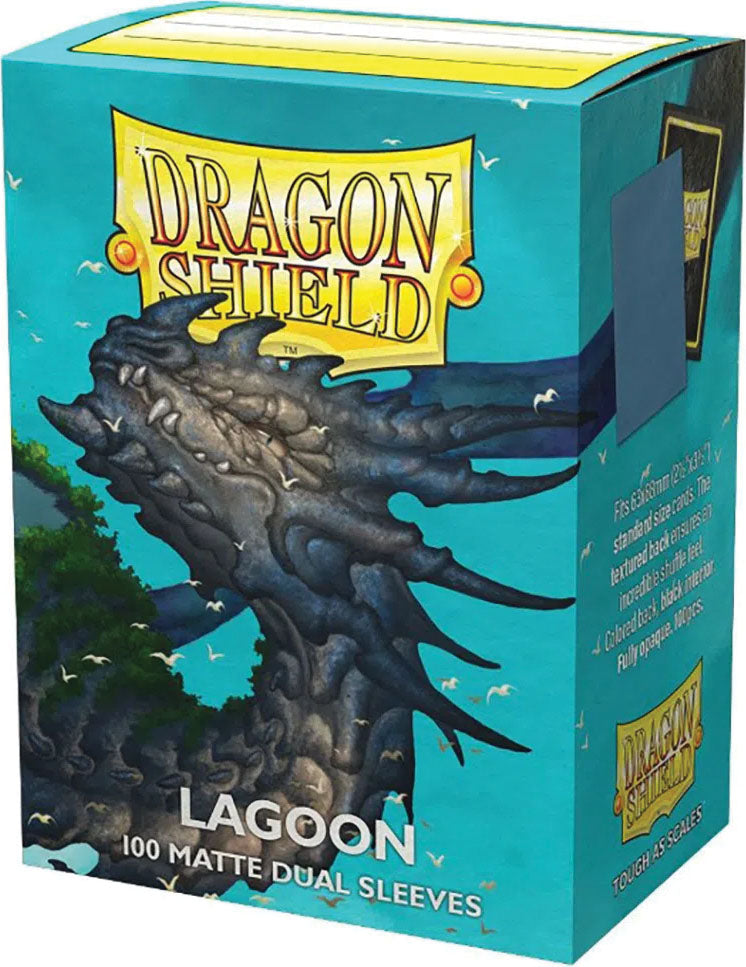 Dragon Shield: Matte Dual - Lagoon (100)