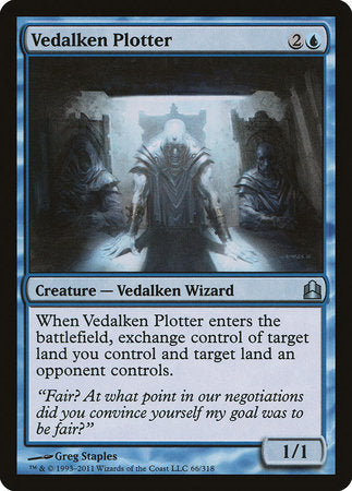 Vedalken Plotter [Commander 2011]