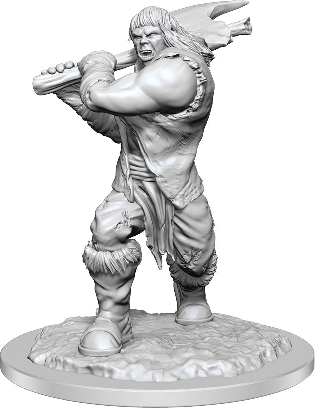 Dungeons & Dragons: Unpainted Miniatures - Ogre Female (W16)