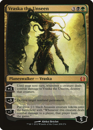 Vraska the Unseen [Return to Ravnica]