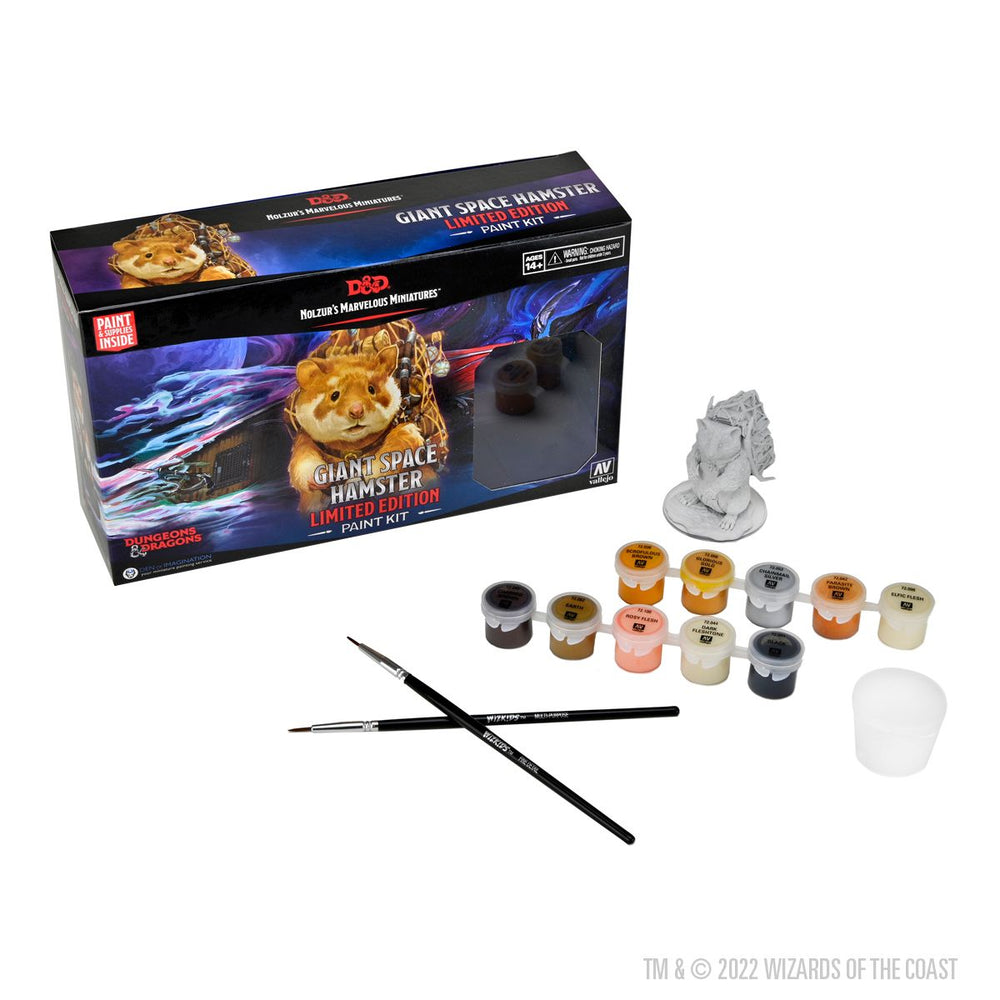 Dungeons & Dragons: Miniature Paint Kit - Giant Space Hamster