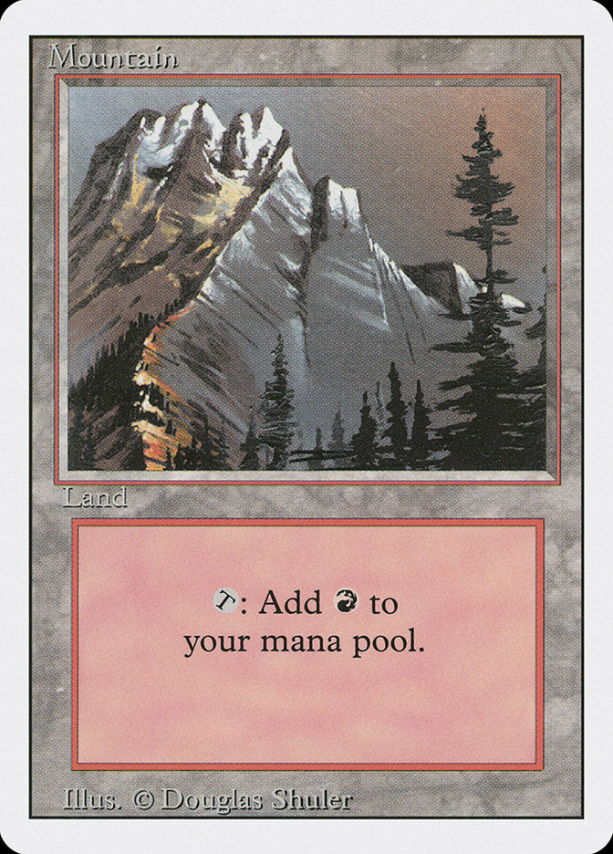 Mountain (Snow Top / Highest Point on Left) [Revised Edition]