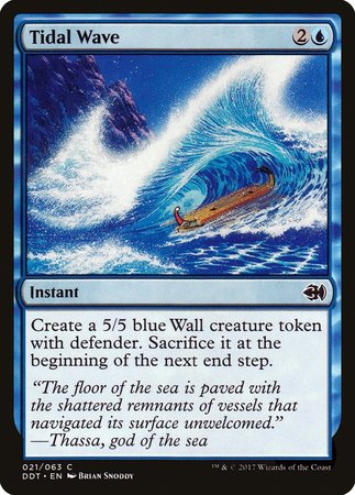 Tidal Wave [Duel Decks: Merfolk vs. Goblins]