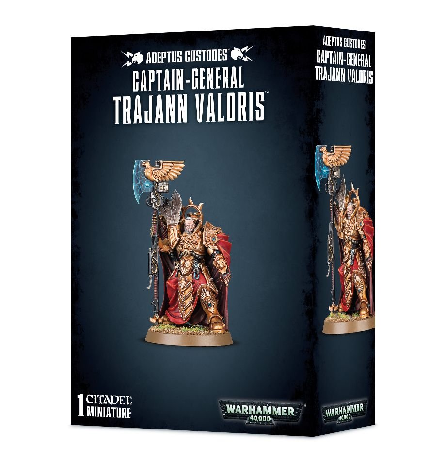 Adeptus Custodes: Captain-General Trajann Valoris