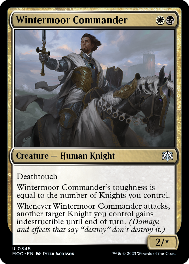 Wintermoor Commander [March of the Machine Commander]