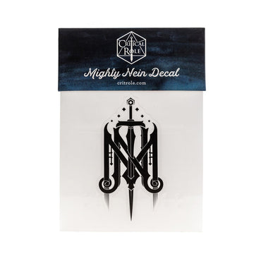 Critical Role: Decal - Mighty Nein Crest